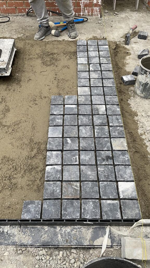Paving in Forest Gate