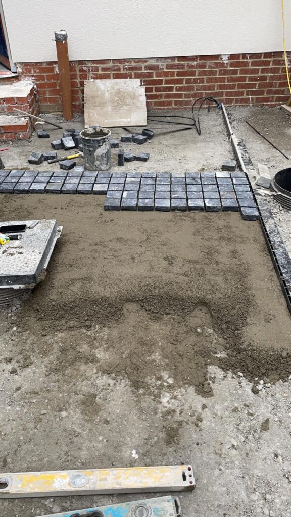 Paving in Forest Gate