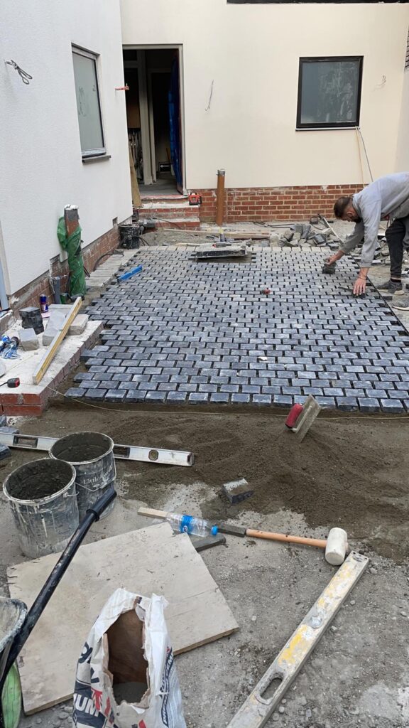 Paving in Forest Gate