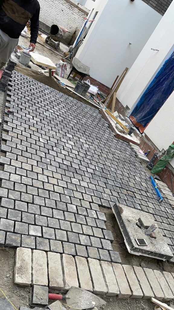 Paving in Forest Gate